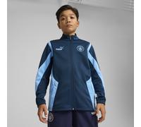 PUMA Veste Manchester City ftblNRGY+ Enfant et Adolescent, Vêtements, Marine Bleu/Blazing Bleu, 15-16Y 15-16Y