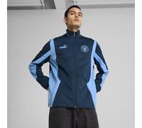 PUMA Veste Manchester City ftblNRGY+ Homme, Vêtements, Marine Bleu/Blazing Bleu, 3XL 3XL