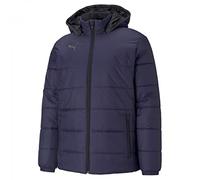 Puma Men's Teamliga Padded Rain Anoraks Manteau de marin/Blanc M Male