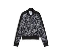 PUMA Veste mi-saison 'T7 LUXE' gris / gris foncé / noir, Taille S