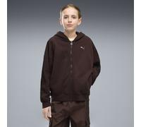 PUMA Veste oversize zippée T7 Midnight Shadow Enfant et Adolescent, Vêtements, Marron, 11-12Y 11-12Y