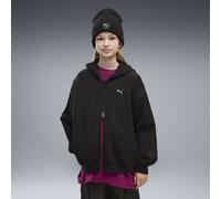 PUMA Veste oversize zippée T7 Midnight Shadow Enfant et Adolescent, Vêtements, Noir, 7-8Y 7-8Y