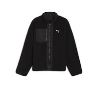 PUMA Veste hybride réversible en sherpa Homme, Vêtements, Noir, L L