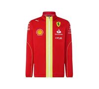 PUMA Veste Softshell d'équipe Scuderia Ferrari pour hommes - Rouge Brûlé XS
