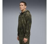PUMA Veste tissée à motif TAD ESSENTIALS Homme, Vêtements, Dark Olive, M M
