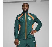 PUMA Veste tissée d’avant-match Côte d’Ivoire 2025 Homme, Vêtements, Dark Myrtle/Rickie Orange, XS XS
