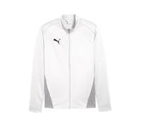 PUMA Vestes d’entraînement 'TeamGoal' gris foncé / noir / blanc cassé, Taille M