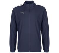 PUMA Vestes d’entraînement 'TeamLiga' bleu marine / gris / blanc, Taille M