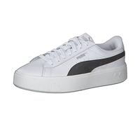 PUMA Vikky Stacked L, Baskets Femme, White-Black, 42 EU