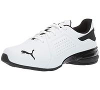 PUMA Viz Runner, Baskets Homme, Blanc Puma White Puma Black Puma Black, 44 EU