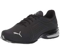 Puma Viz Runner Baskets pour Homme, Noir/argenté, 44.5 EU