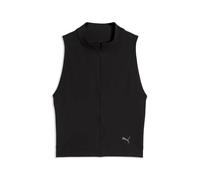 PUMA W Cloudspun Débardeur zippé 1/4 PUMA Noir