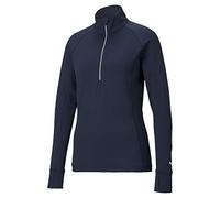 PUMA W Rotation 1/4 Zip, Bleu Marine Vif, XL