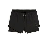 Puma - W Run Ultraweave 2In1 4" Short - Short running femme PUMA Black - XL