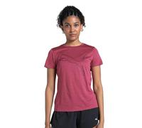 Puma W TAD Essential Heather Logo Tee, T-Shirts Mixte, Port Heather,