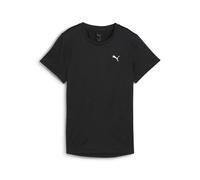 PUMA W TAD Essential Heather Tee, T-Shirts Mixte, PUMA Black Heather, XS