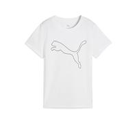 PUMA W TAD Essential Logo Tee, T-Shirts Mixte, PUMA White,