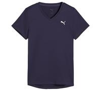 PUMA W TAD Essential T-Shirt col en V Prune Profonde