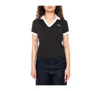 Puma Select Wardrobe Ess Short Sleeve Polo Noir M Femme