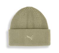 PUMA Wardrobe Essentials Chunky Mid Crown Beanie, Accessoires, Lux Army, OSFA OSFA