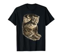 Puma Wildlife Coloré Animal Design Cougar Wildernerness T-Shirt