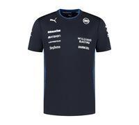 PUMA Williams Racing Formula 1 T-Shirt Équipe Enfant 2025 - Bleu Marine - Taille: 140
