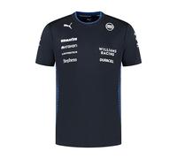 PUMA Williams Racing Formula 1 T-Shirt Équipe Homme 2025 - Bleu Marine - Taille: XL