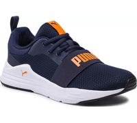 Puma Wired Run Jr Chaussures Femme Garçon Homme Baskets Toile Tissu Running Noir