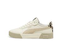 PUMA Women Carina 2.0 I Am The Drama Baskets, Sugared Almond Putty Black Beige, 37.5 EU