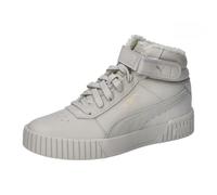 PUMA Women Carina 2.0 Mid WTR Sneaker, Desert Dust-PUMA Gold, 37.5 EU