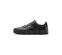 PUMA Women Carina L Baskets, Puma Black Puma Team Gold, 37.5 EU