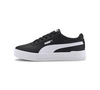 PUMA Women Carina L Baskets, Schwarz Puma Black Puma White Puma White, 37 EU