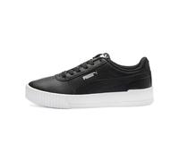 PUMA Women Carina L Sneakers, Puma Black-Puma White-Puma Silver, 36 EU