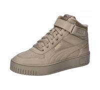 PUMA Women Carina Street Mid WTR Sneaker, Oak Branch-Oak Branch-PUMA Gold, 37 EU