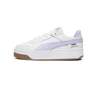 PUMA Women Carina Street Vtg Baskets, Puma White Vivid Violet Vapor Gray, 42 EU