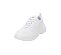 PUMA Women Cassia Baskets, Puma White Puma White Puma Team Gold, 40 EU