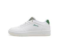 PUMA Women Court Classy Blossom Baskets, Puma White Archive Green, 37 EU