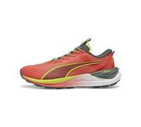 Puma Women Electrify Nitro 3 Tr Wns Road Running Shoes, Active Red-Mineral Gray-Lime Pow, 42 EU