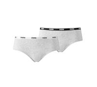 Puma Hipster sous-vêtement, Gris, S (Lot de 2) Femme