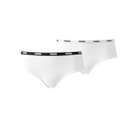 Puma Hipster sous-vêtement, Blanc, XS (Lot de 2) Femme