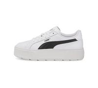 PUMA Women Karmen L Baskets, Puma White Puma Black, 42 EU
