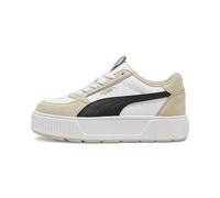 Puma Women Karmen Rebelle Sd Sneakers, Puma White-Puma Black-Putty, 41 EU
