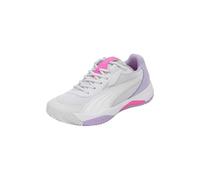 Puma Women Nova Court Wn'S Tennis Shoes, Silver Mist-Puma White-Vivid Violet, 37 EU