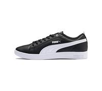 PUMA Women Smash Wns V2 L Baskets, Puma Black Puma White, 37 EU