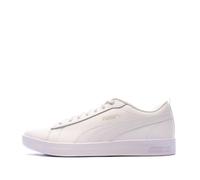 PUMA Women Smash Wns V2 L Baskets, Puma White Puma White, 41 EU