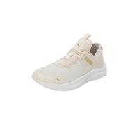 PUMA Women SOFTRIDE ONE4ALL Femme Wn's Road Running Shoe, Alpine Snow-PUMA White-PUMA Gold, 40.5 EU