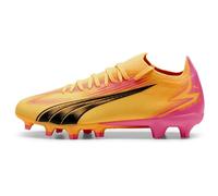 Puma Women Ultra Match Fg/Ag Wn'S Soccer Shoes, Sun Stream-Puma Black-Sunset Glow, 36 EU