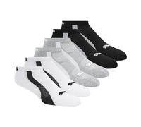 PUMA Chaussettes de running femme 1/2 Terry basses – Pack de 6, blanc traditionnel, 9-11