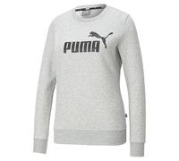 Puma Women's ESS Logo Crew XSmall Light Grey Heather XSmall Light Grey Heather