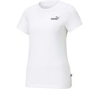 Puma Women's Ess Small Logo Regular Fit T-Shirt Blanc 10 (S) Female
